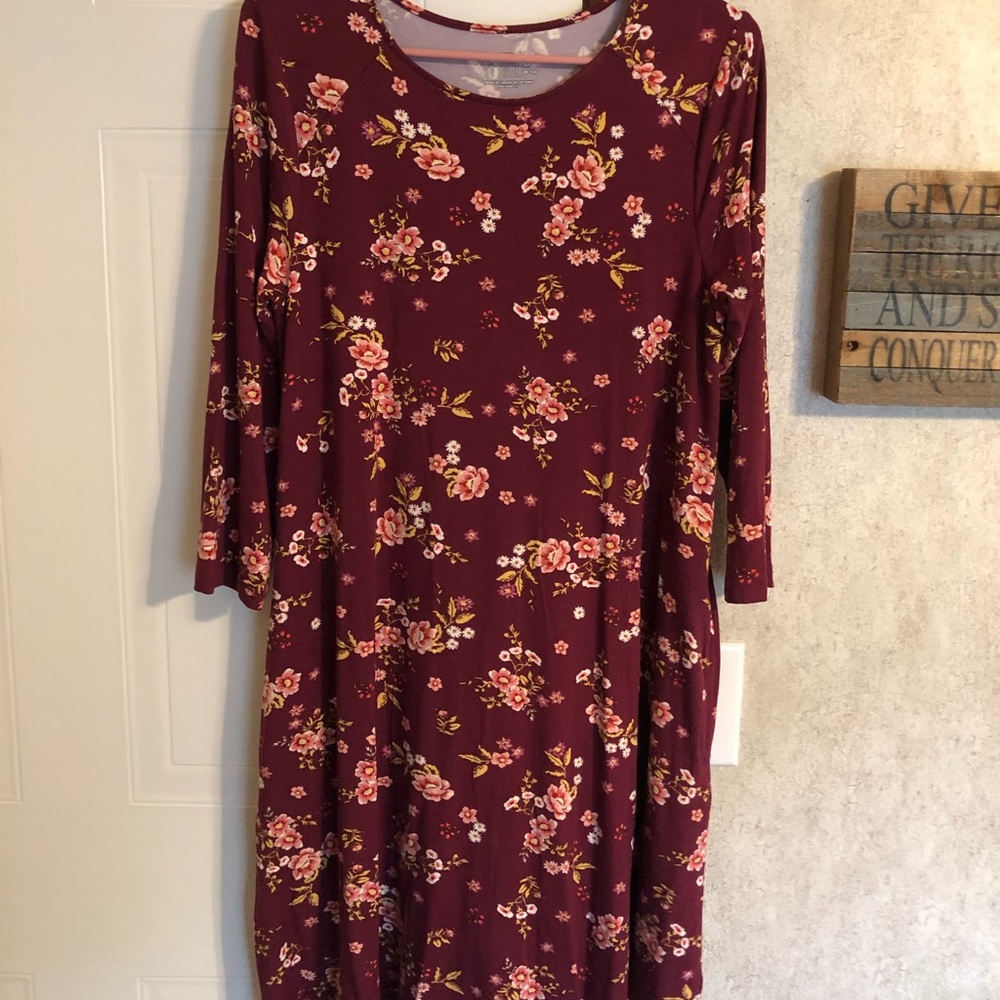 Time and Tru Floral Dress